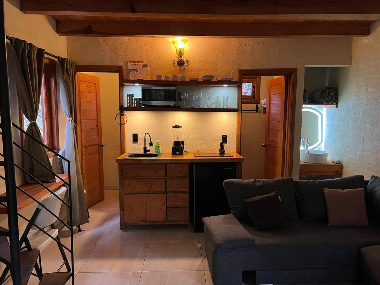 Cabanas San Mateo En Мазамитла Экстерьер фото